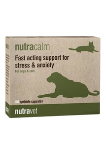 NUTRAVET Nutracalm Stress and Anxiety Dog and Cat 60 kapsułek na stres