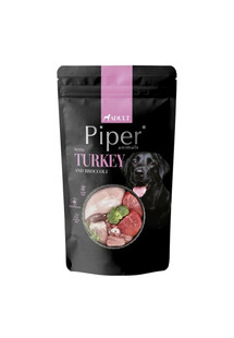 PIPER mokra karma z indykiem i brokułem dla psów 500g