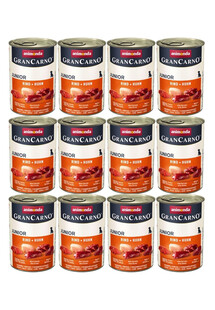 Animonda Grancarno Junior Rind + Huhn 12x800 g - mokra karma dla szczeniąt wołowina z kurczakiem