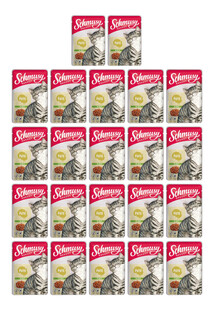 SCHMUSY RAGOUT Indyk w galaretce 22x100 g mokra karma dla kotów