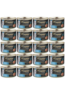 MIAMOR Feline Filets Tuna and shrimp in jelly 24 x 100 g mokra karma dla kotów w galaretce Tuńczyk i krewetki