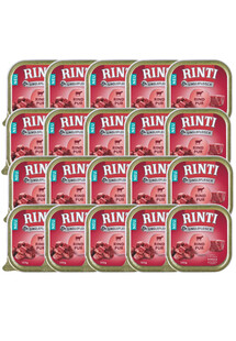 RINTI Singlefleisch Beef z wołowiną, 20x150 g - mokra karma dla dorosłych psów