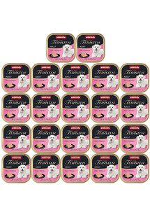 ANIMONDA Vom Feinsten Adult Turkey and Ham 22x150 g pasztet dla dorosłych psów z indykiem i szynką