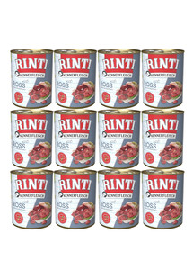 RINTI Kennerfleisch Horse 12x400 g karma mokra dla psów Konina