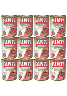 RINTI Kennerfleish Senior Beef z wołowiną, 12x800 g - mokra karma dla starszych psów