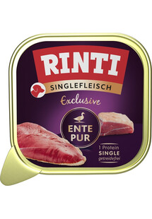 RINTI Singlefleisch Exclusive Duck Pure Kaczka 150 g monobiałkowa karma dla psów