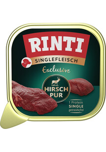 RINTI Singlefleisch Exclusive Venison Pure Dziczyzna 150 g monobiałkowa karma dla dorosłych psów