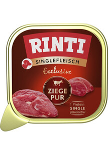 RINTI Singlefleisch Exclusive Goat Pure Kozina 150 g monobiałkowa karma dla dorosłych psów