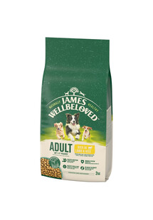 JAMES WELLBELOVED Dog Adult Jagnięcinę i ryż sucha karma dla dorosłych psów 2 kg