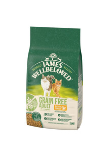 JAMES WELLBELOVED Cat Adult Indyk sucha bezzbożowa karma dla dorosłych kotów 1,5 kg