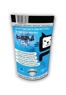 Ag+ Bentonitowy pochłaniacz zapachów dla kotów 450 g
