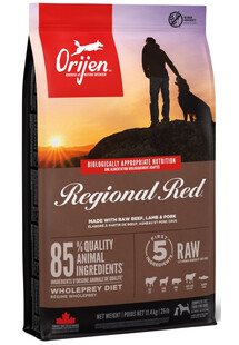 Orijen Regional Red 11,4 kg - sucha karma dla psów dorosłych, 11,4 kg