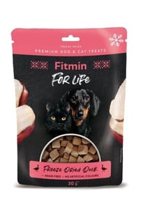For Life Freeze dried duck 30 g liofilizowany przysmak z kaczki dla psów i kotów