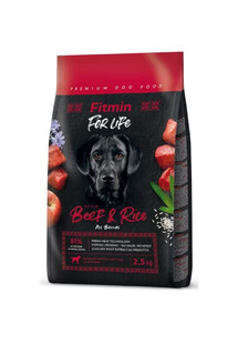 FITMIN Dog For Life Adult Beef Rice 2,5 kg