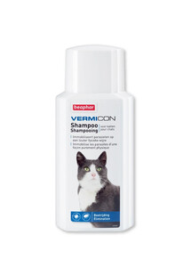 BEAPHAR Vermicon Szampon przeciw pchłom i kleszczom dla kotów 200 ml