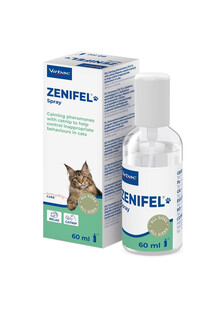 VIRBAC Zenifel spray 60 ml Feromony uspokajające z kocimiętką dla kotów