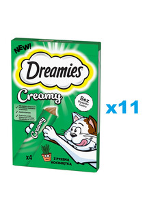 DREAMIES Creamy z kocimiętką 44x10 g karma uzupełniająca dla kotów