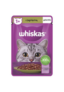 Adult saszetka 85 g mokra karma pełnoporcjowa dla dorosłych kotów kawałki z jagnięciną w galaretce