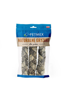 PETMEX Naturalne gryzaki Skóra dorsza warkocz 100g