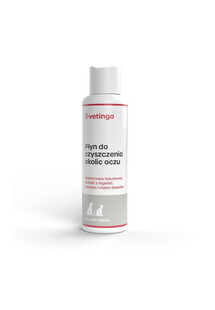 VETINGO Płyn do czyszczenia okolic oczu 100 ml dla psa i kota
