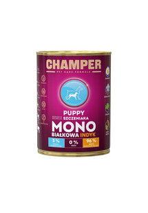 Puppy Indyk monobiałkowa karma dla szczeniąt 400 g
