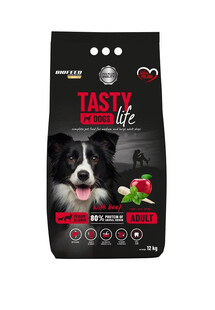 BIOFEED TASTY LIFE Premium with Beef Adult 12 kg dla psów średnich i dużych ras z wołowiną
