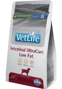 FARMINA Vet Life Dog Intestinal Ultra Care Low Fat dietetyczna karma dla psów z zaburzeniami wchłaniania jelitowego 1,5 kg