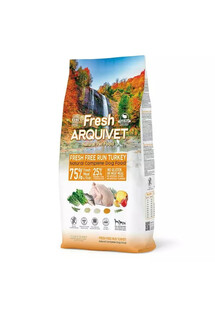 ARQUIVET Fresh indyk i ryba oceaniczna 10 kg półwilgotna karma dorosłych psów każdej rasy