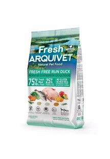 ARQUIVET Fresh kaczka z rybą oceaniczną  2,5 kg półwilgotna karma dla dorosłych psów każdej rasy