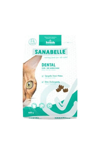 SANABELLE Dental dla kotów wspomagająca pielęgnację zębów 400 g