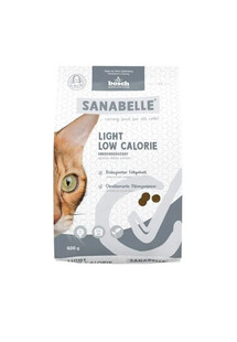 SANABELLE Light Low Calorie Wsparcie w kontroli masy ciała dla kotów 400 g