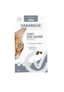 SANABELLE Light Low Calorie Wsparcie w kontroli masy ciała dla kotów 2 kg