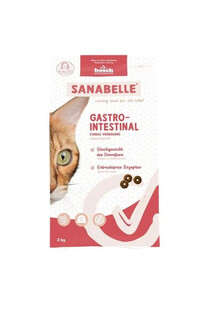 SANABELLE Gastrointestinal Wsparcie dla wrażliwego układu pokarmowego u kotów 2 kg