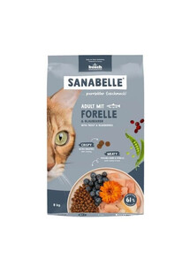 SANABELLE Adult Pstrąg dla dorosłych kotów 8 kg