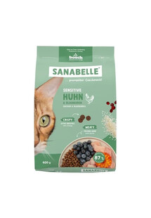 SANABELLE Sensitive Chicken dla kotów o wrażliwym przewodzie pokarmowym 400 g