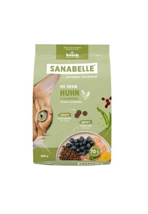 SANABELLE No Grain Chicken bezzbożowa karma dla kotów 400 g