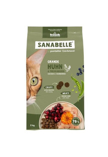 SANABELLE Grande z kurczakiem dla kotów ras dużych 2 kg