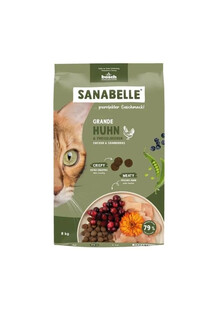 SANABELLE Grande z kurczakiem dla kotów ras dużych 8 kg