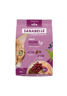 SANABELLE Senior z kurczakiem dla starszych kotów 400 g