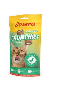 JOSERA Crunchies Duck Chrupiąca przekąska dla kotów z kaczką 60 g