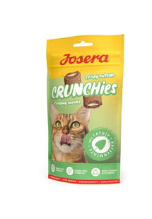 JOSERA Crunchies with Catnip Chrupiąca przekąska dla kotów z kocimiętką 60 g