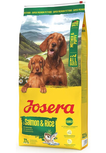 JOSERA Mother and Puppy Salmon with Rice z łososiem i ryżem dla szczeniąt, suk w ciąży oraz suk karmiących 12,5kg