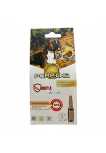 PCHEŁKA Krople przeciw kleszczom i pchłom dla psów dużych >15kg 1,8 ml