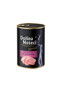 DOLINA NOTECI Premium Sterilised Bogata w indyka 400 g mokra karma dla kotów po sterylizacji
