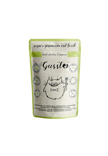 vGUSSTO Super-premium Cat Fresh Chicken Prawns 85 g Kurczak z krewetkami mokra karma dla kota kurczak z krewetkami