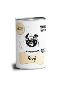 PAKA ZWIERZAKA PEPE Beef 800 g monoproteinowa karma z wołowiną