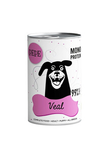 PAKA ZWIERZAKA PEPE Veal 800 g monoproteinowa karma z cielęciną