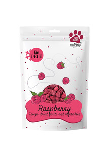 PAKA ZWIERZAKA PEPE Freeze-dried fruits Raspberry 15 g Malina Liofilizowane owoce dla psa