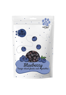 PAKA ZWIERZAKA PEPE Freeze-dried fruits Blueberry 15 g Borówka Liofilizowane owoce dla psa