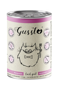 GUSSTO Cat Fresh Goat Kozina 400g mokra karma dla kota
